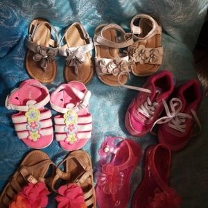 Girls sandal Bundle sz 6